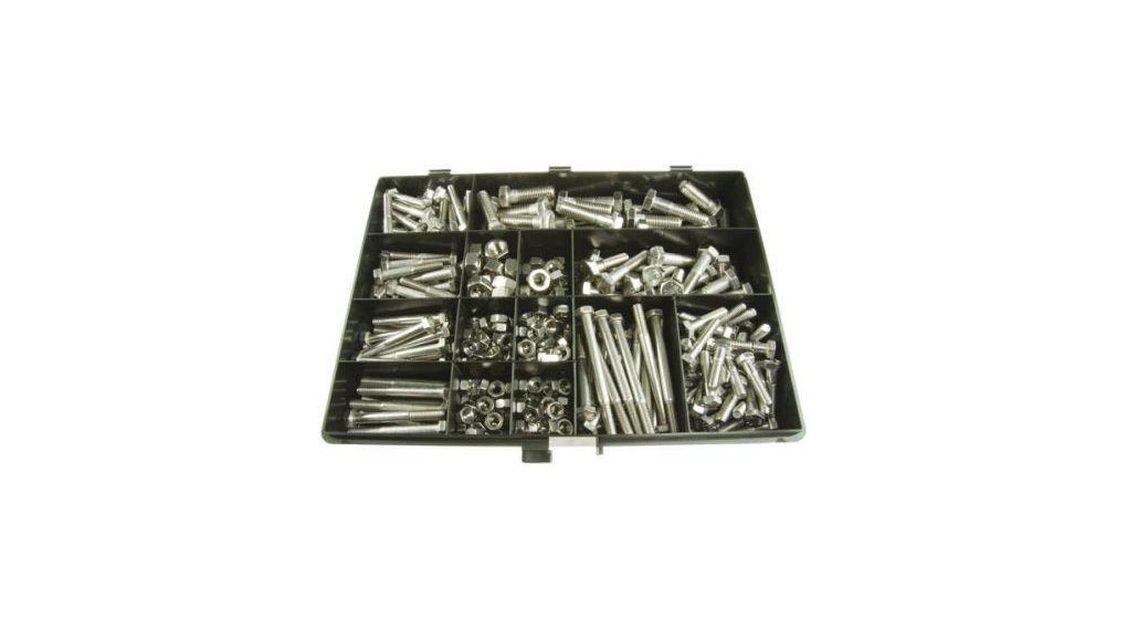 Bolt and Nut Kit, 390pcs, Stainless Steel